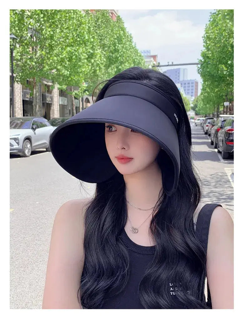 Summer Wide Brim Floppy Visor Hats for Sun Protection - Love Salve